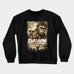 Ape Uprising  Dawn Of The Planet Of The Apes Crewneck Sweatshirt